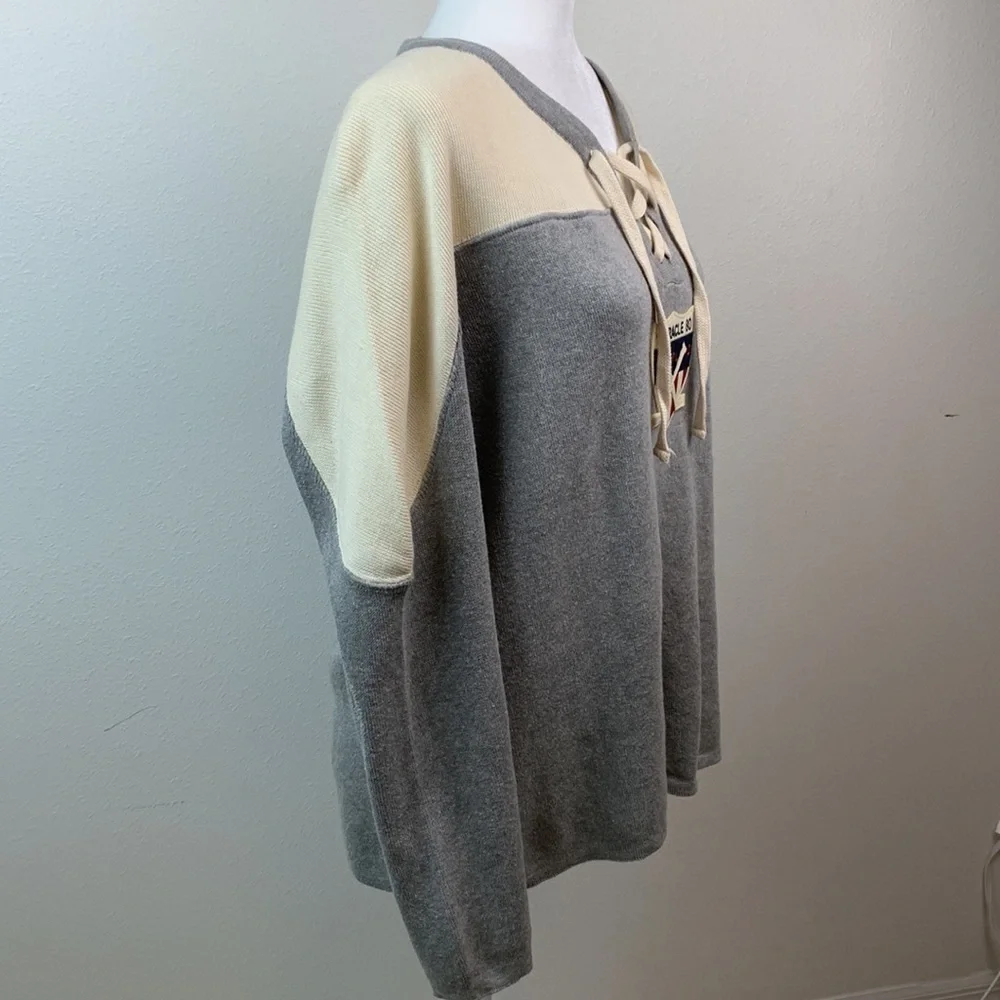 Vintage T. Dalton USA ‘80 Lake Placid hockey cotton V neck jersey unisex sweater